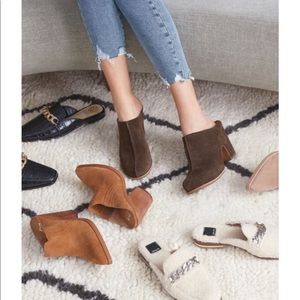 Kork-Ease Sagano Dark Brown Suede Clog